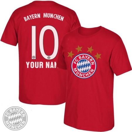 BAYERN Munchen / Байерн Мюнхен DRI FIT тениски с ИМЕ и НОМЕР ПО ИЗБОР!