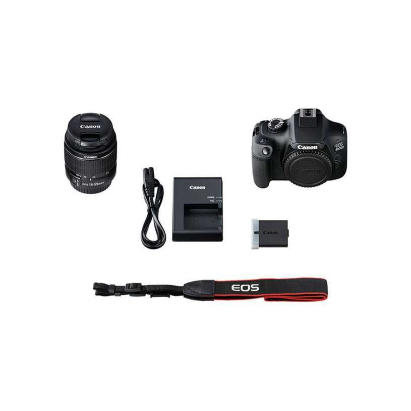 DSLR фотоапарат CANON EOS 4000D EF-S 18-55 DC 18.0 MPx, WI-FI