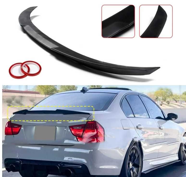 Лип спойлер багажник BMW E90 M4 style 3 серия lip spoiler M бмв е90