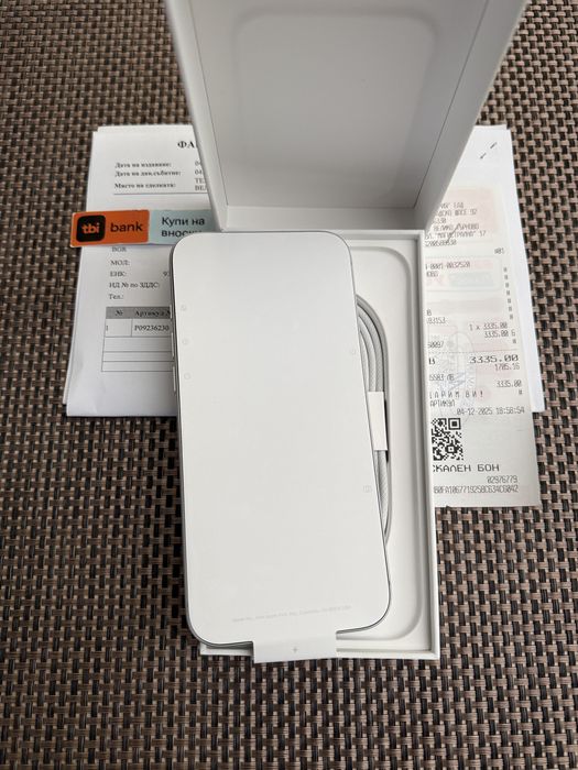 512!*НОВ*iPhone 17 Pro Max *Silver айфон 17 про макс бял 512