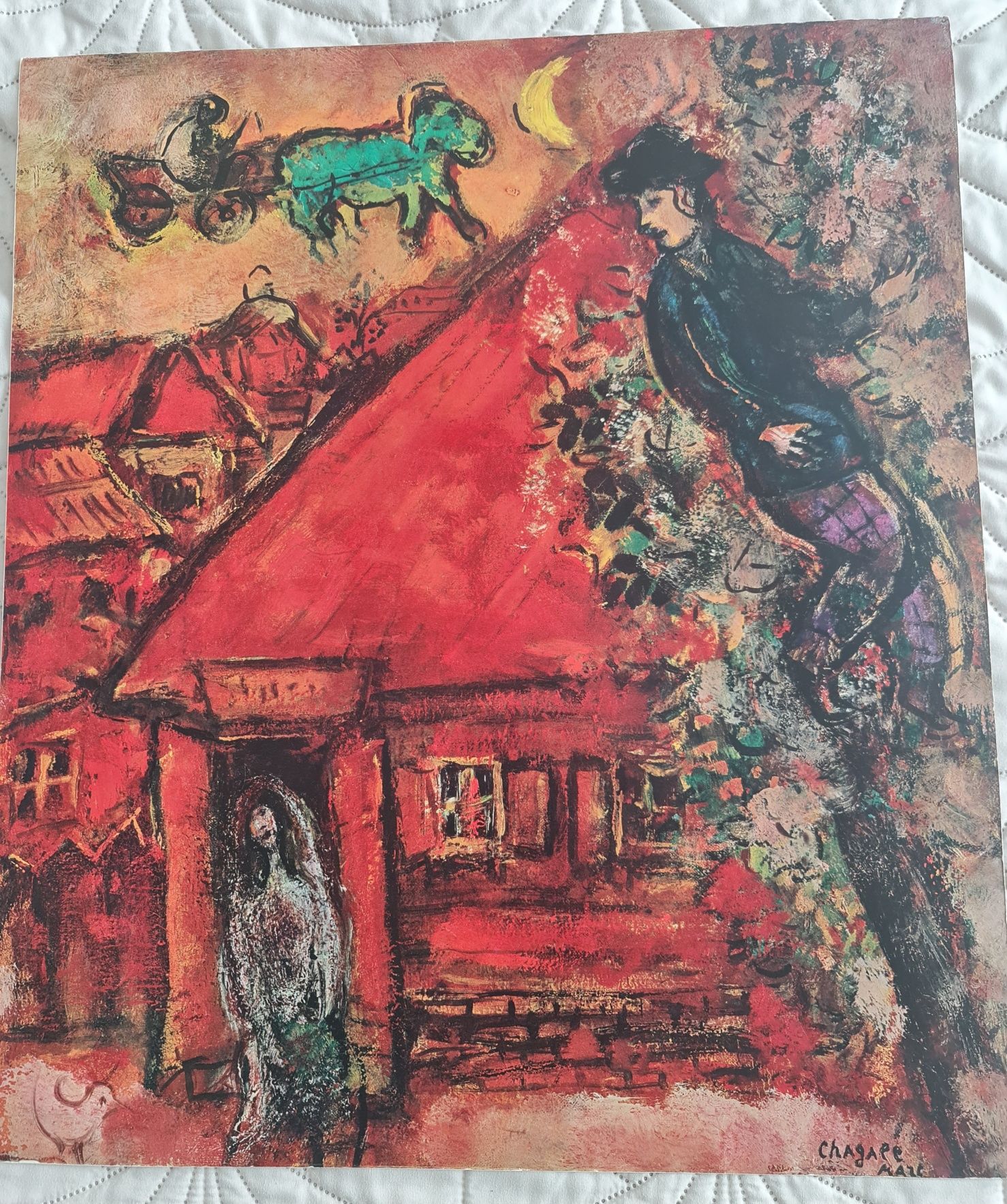 Marc Chagall litografie 50x60cm
