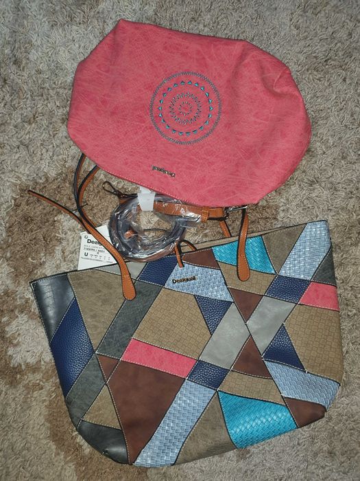 Geanta Desigual reversible 2 in 1