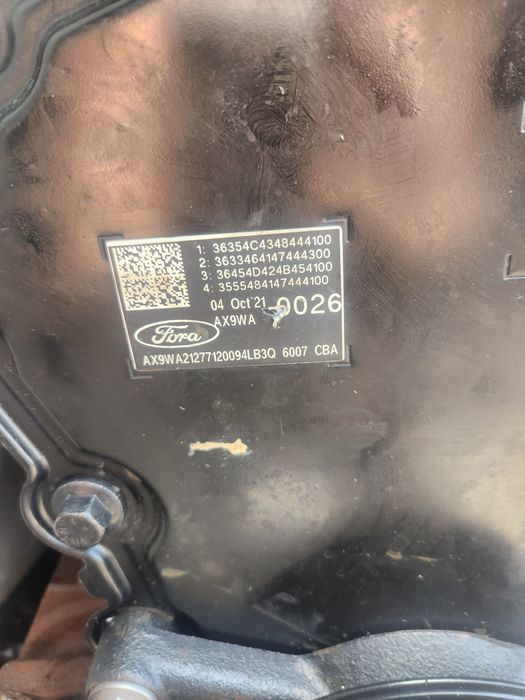 Motor 2.0 Ford Ranger AX9WA