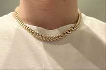 Lant Aur 14k cuban