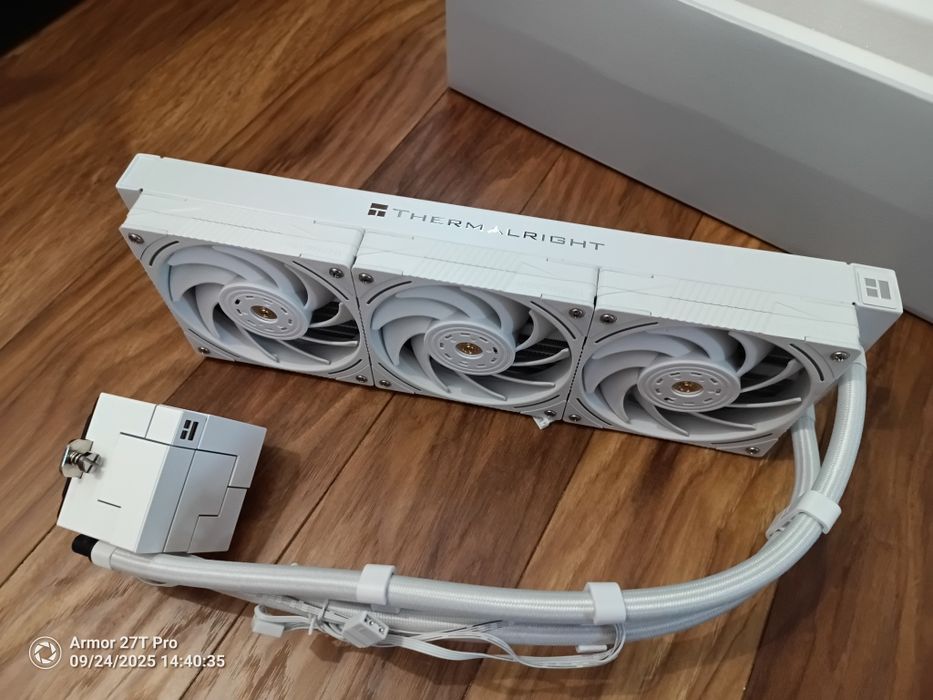 Водно охлаждане за процесор AIO Thermalright Core Matrix 360 White