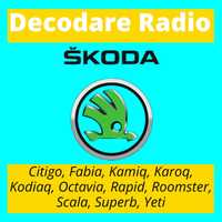 Deblocare Radio Skoda Roomster Octavia Rapid Scala Superb Cod Decodare