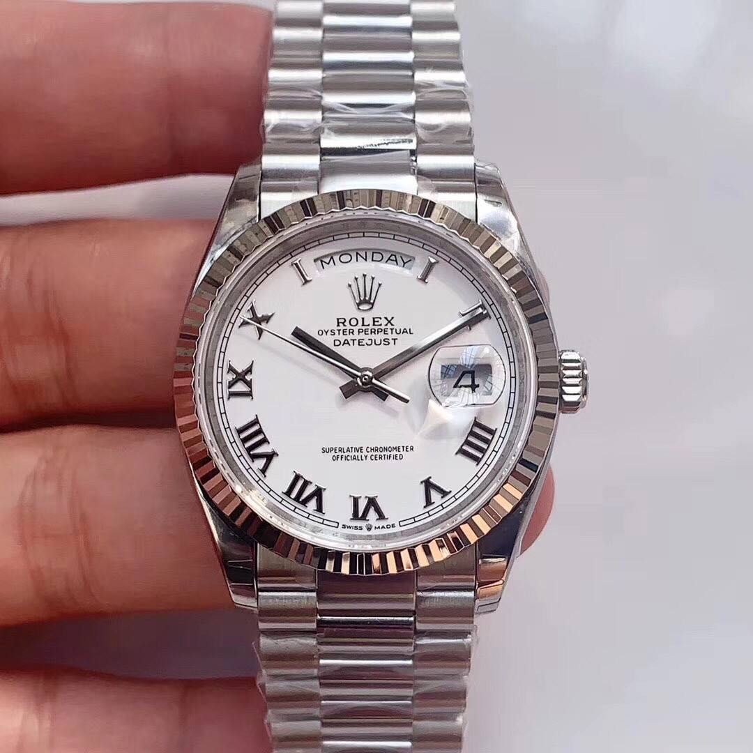 Rolex Day-Date 36mm Lady Collection Automatic Swiss Clona