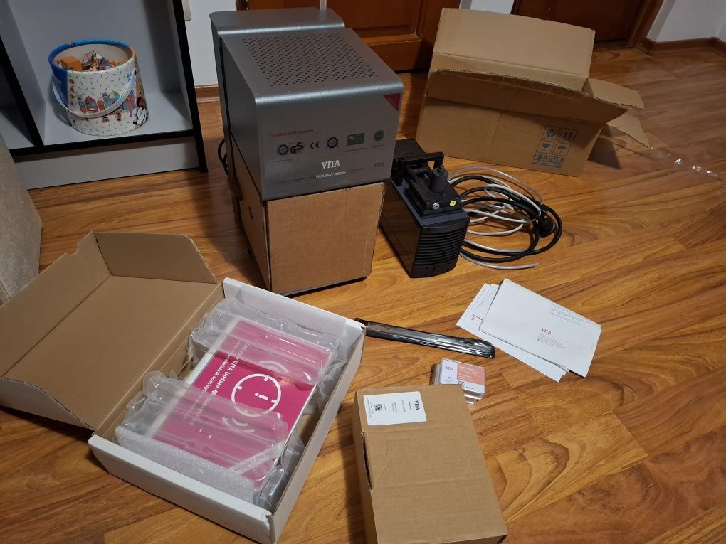 Vand cuptor ceramica Vita 6000 M + pompa vacuum + tableta vita v-pad