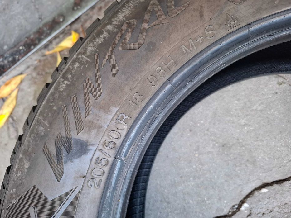 4 Зимни гуми Vredestein 205/60/16 ДОТ20 6.5мм