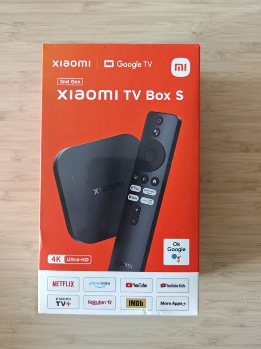 Xiaomi TV Box S 2gen Android TV BOX( Google TV ) Гаранция до 12.01.26г