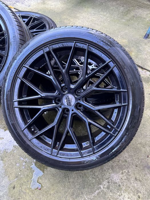 Jante aliaj ARCEO VALENCIA 8.5x18 5x112 et35 Black Diamond