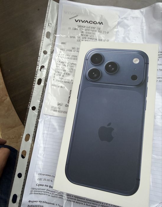 iPhone 17 pro 256Gb Blue