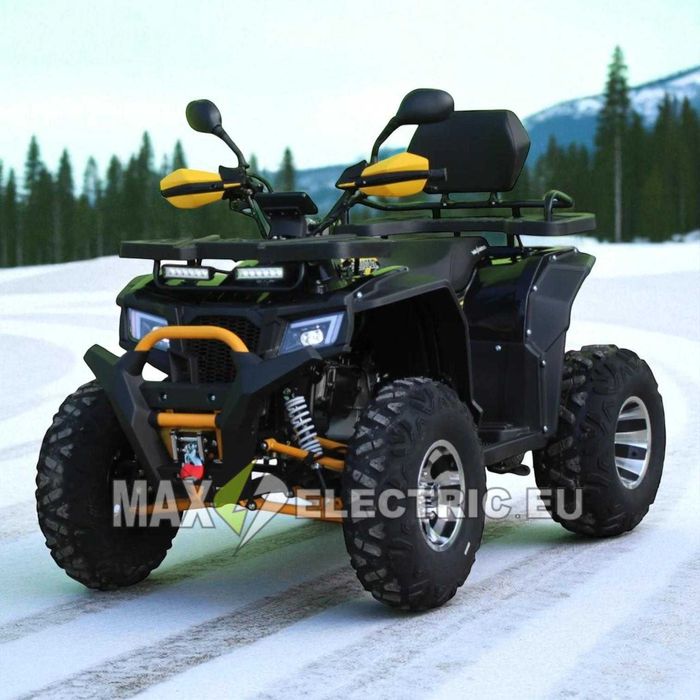 Бензиново АТВ/ATV 250cc/250 кубика RockHunter с лебедка Black/Yellow