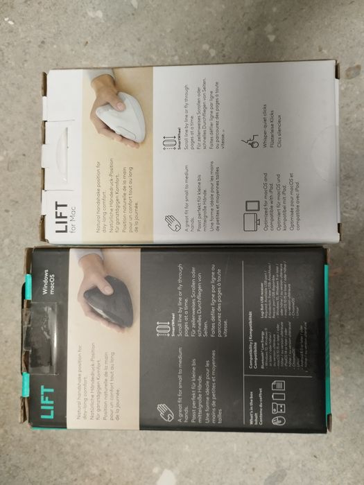 Mouse Wireless SIGILAT, Logitech Lift Ergonomic
