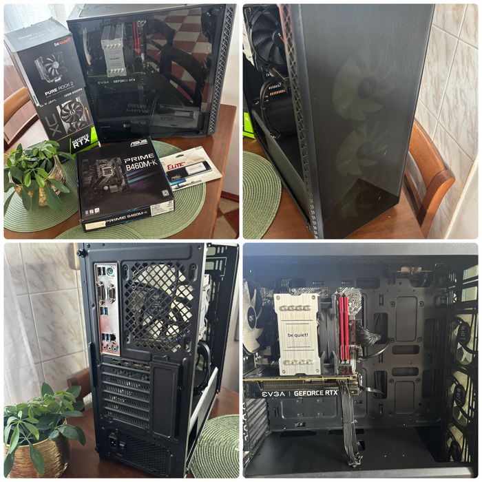 RTX 3060 + i5-10400F Геймърски компютър (1000 лв при бърза сделка!)