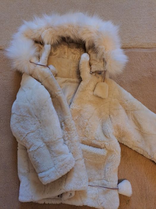 Натуральная шубка детская