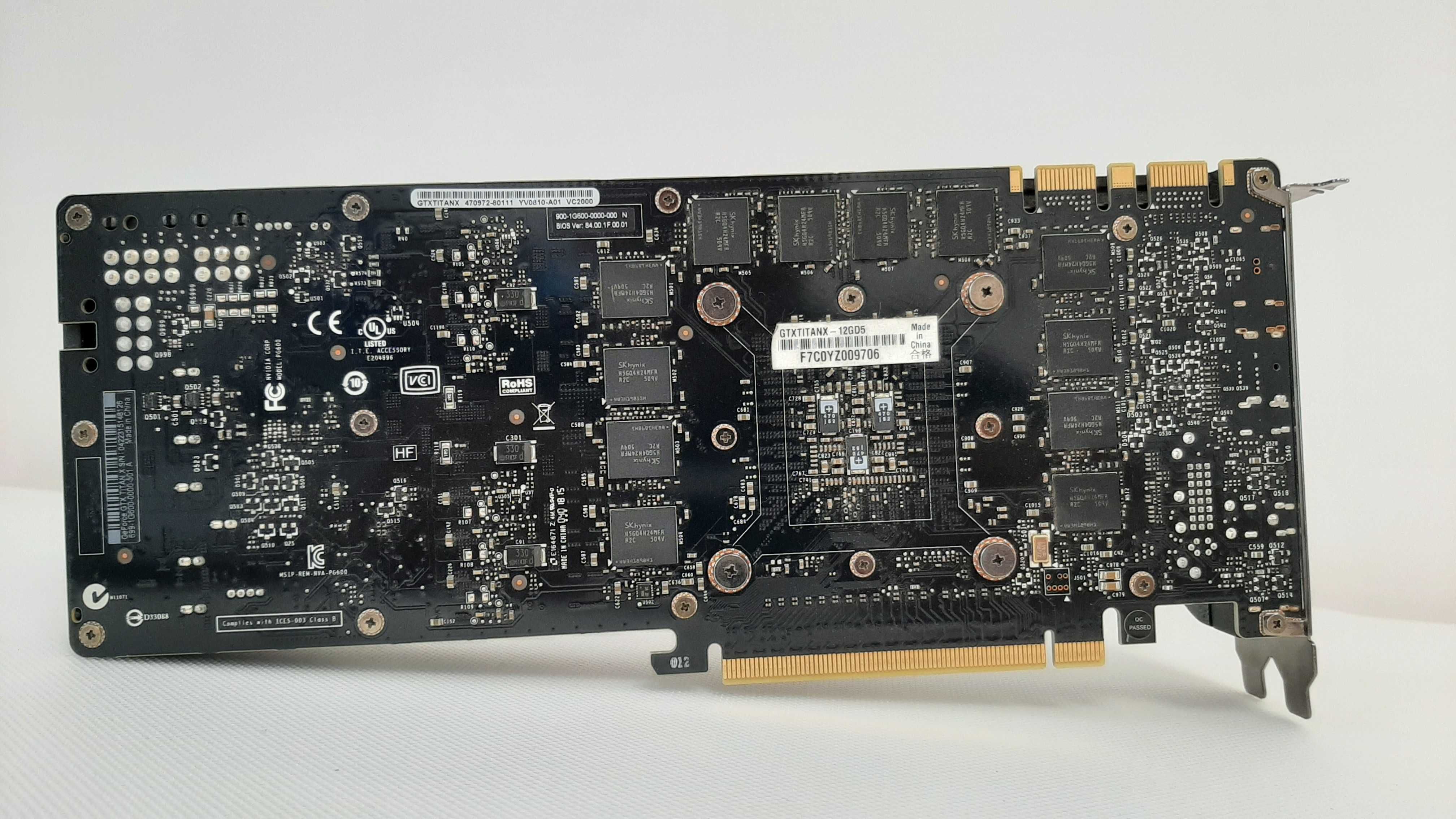 Placa video ASUS nVidia GeForce GTX TITAN X 12GB GDDR5 384-bit