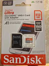 Sandisks ultra microSD 512GB 128GB