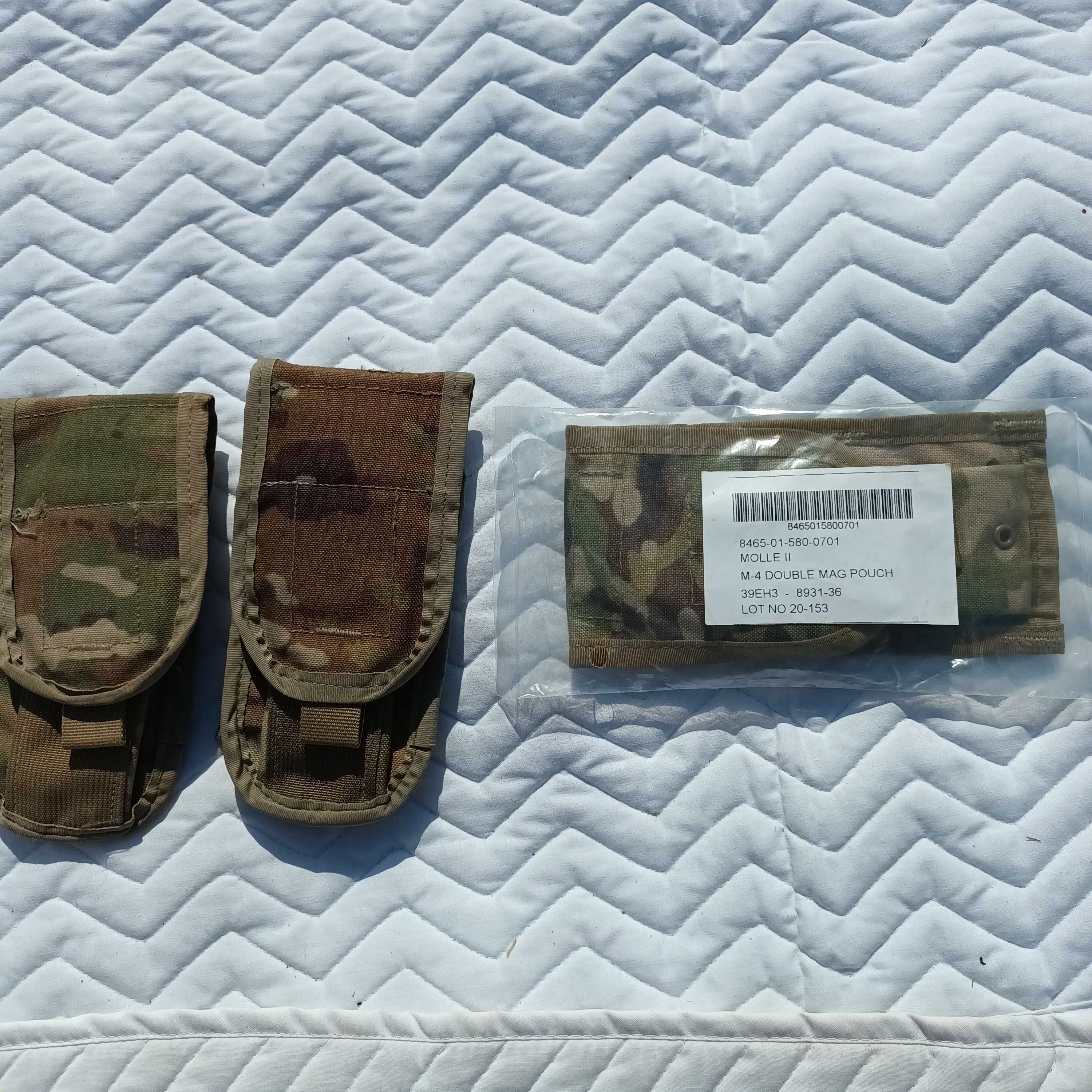 Molle 2 M4 double magazine pouch, multicam. Surplus militar US Army.