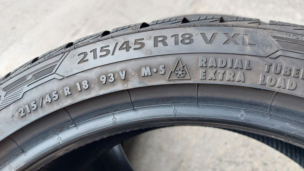 Зимни гуми 215/45/18 Barum Polaris 2 броя