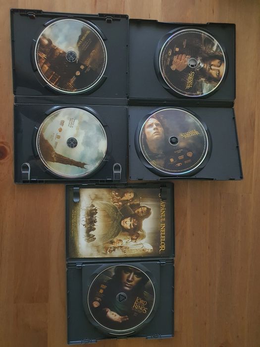 Serie filme Lord of the Rings și The Hobbit DVD