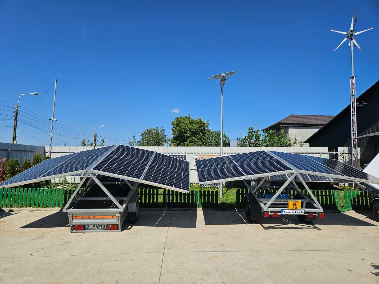 Generator Solar Fotovoltaic Mobil - Instalare Tanarul Fermier- 5KW ECO