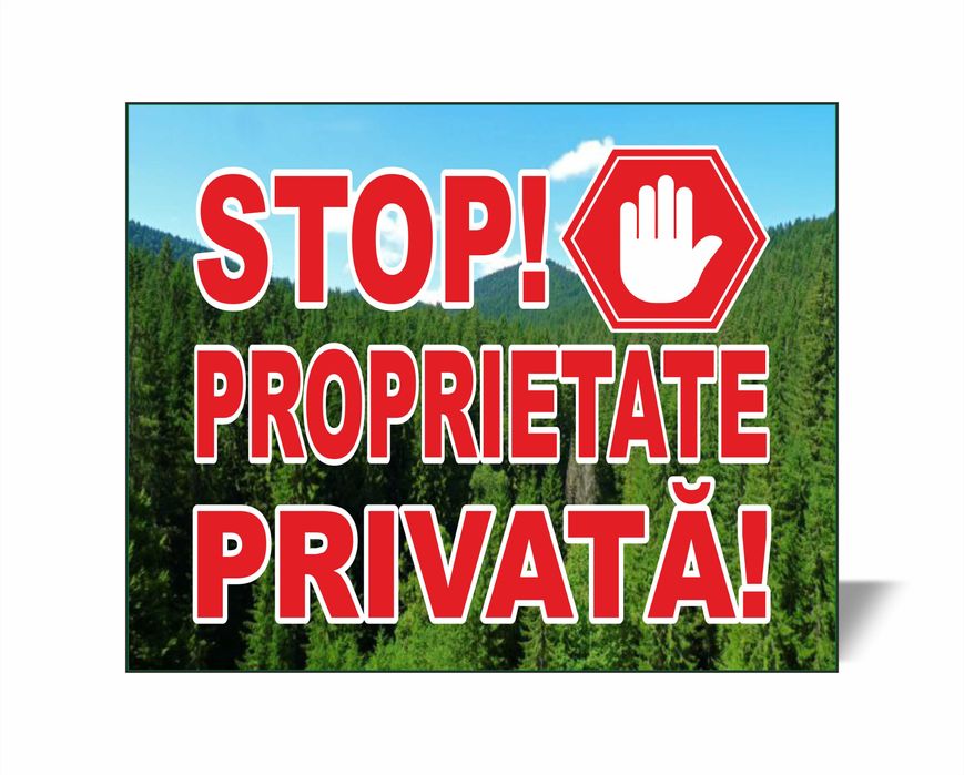 Panouri avertizoare interzis