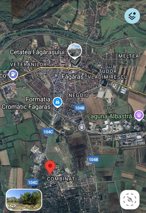 Teren Fagaras jud. Brasov Terenuri 500-2000 mp Intravilan Cart.Miorita