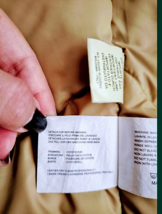 Geaca iarna puf și pene  Woolrich 10-11 ani