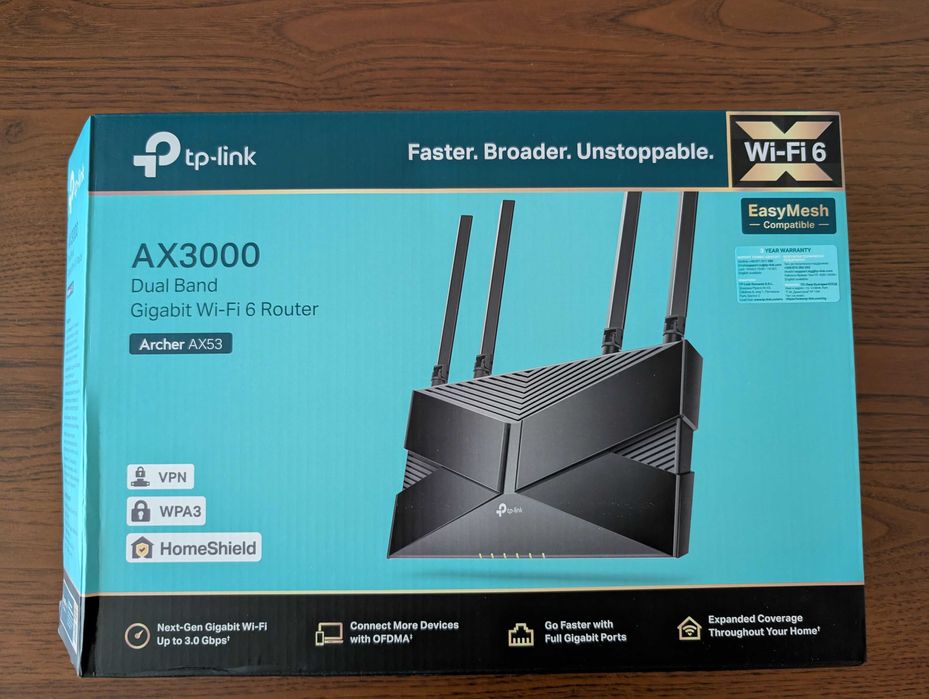 Продавам рутер TP-Link AX53