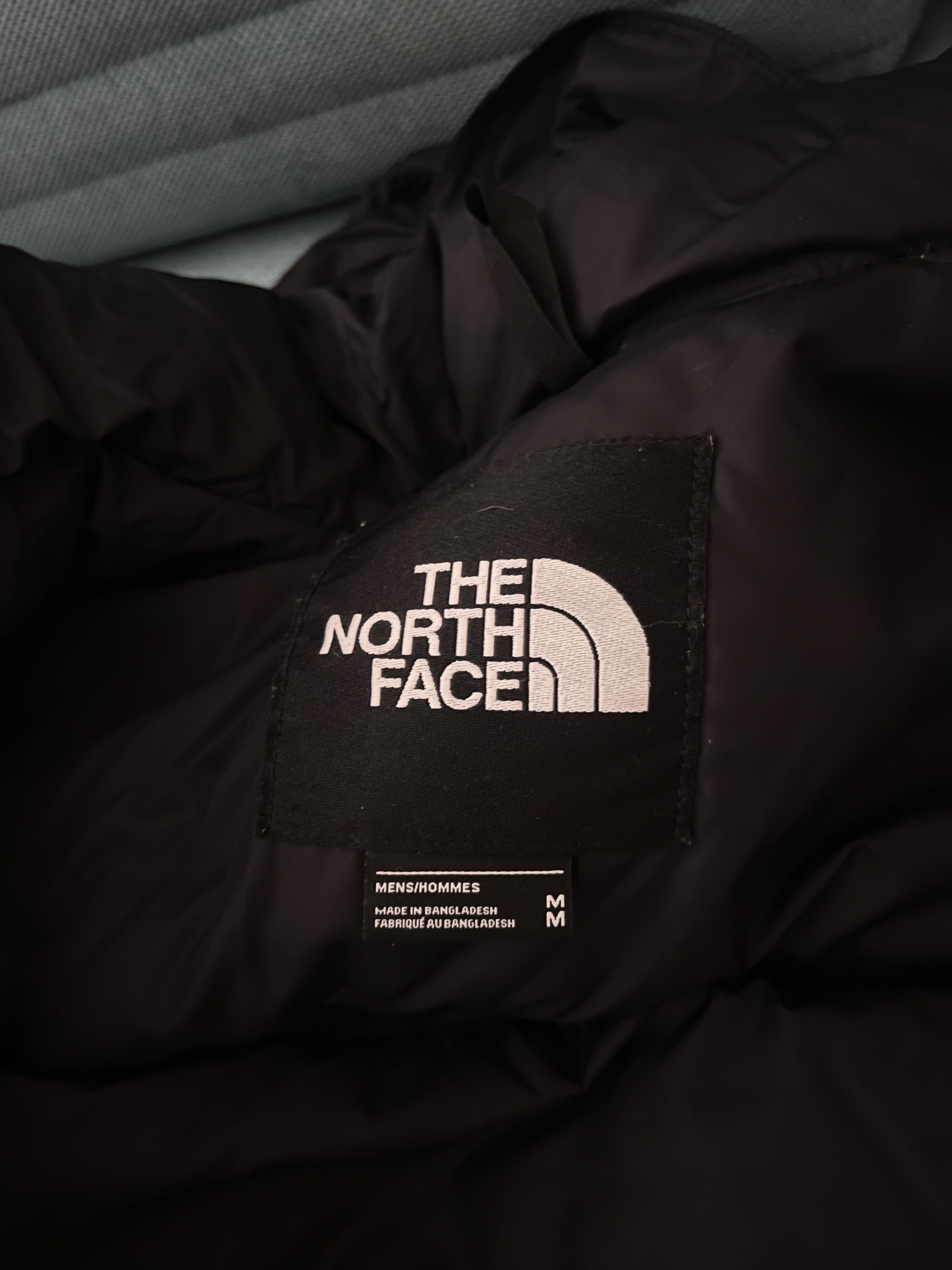 Тъмносиньо The North Face original зимно яке