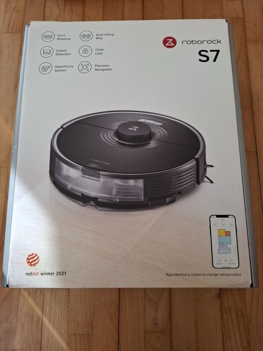 Продава се прахосмукачка робот Roborock S7!