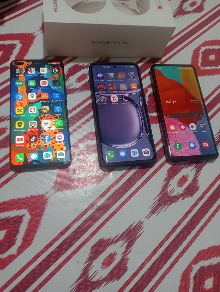 Huawei.p 50.pro Samsung a51.Huawei 8i.preturi diferite