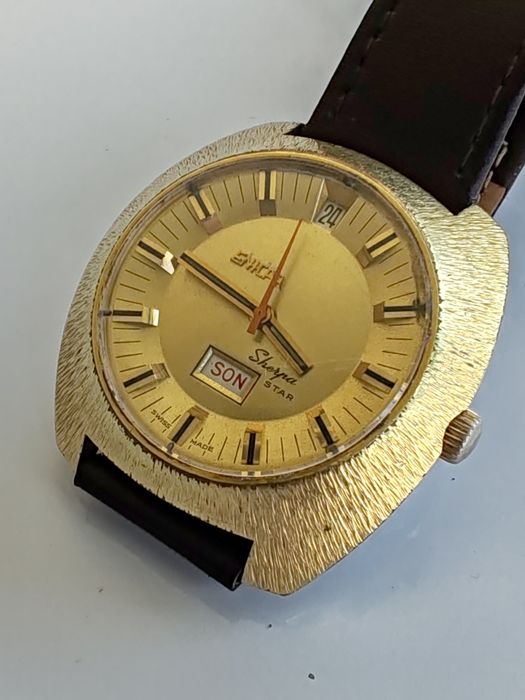 Ceas Enicar Sherpa Star Automatic 38 mm Funcționează impecabil!