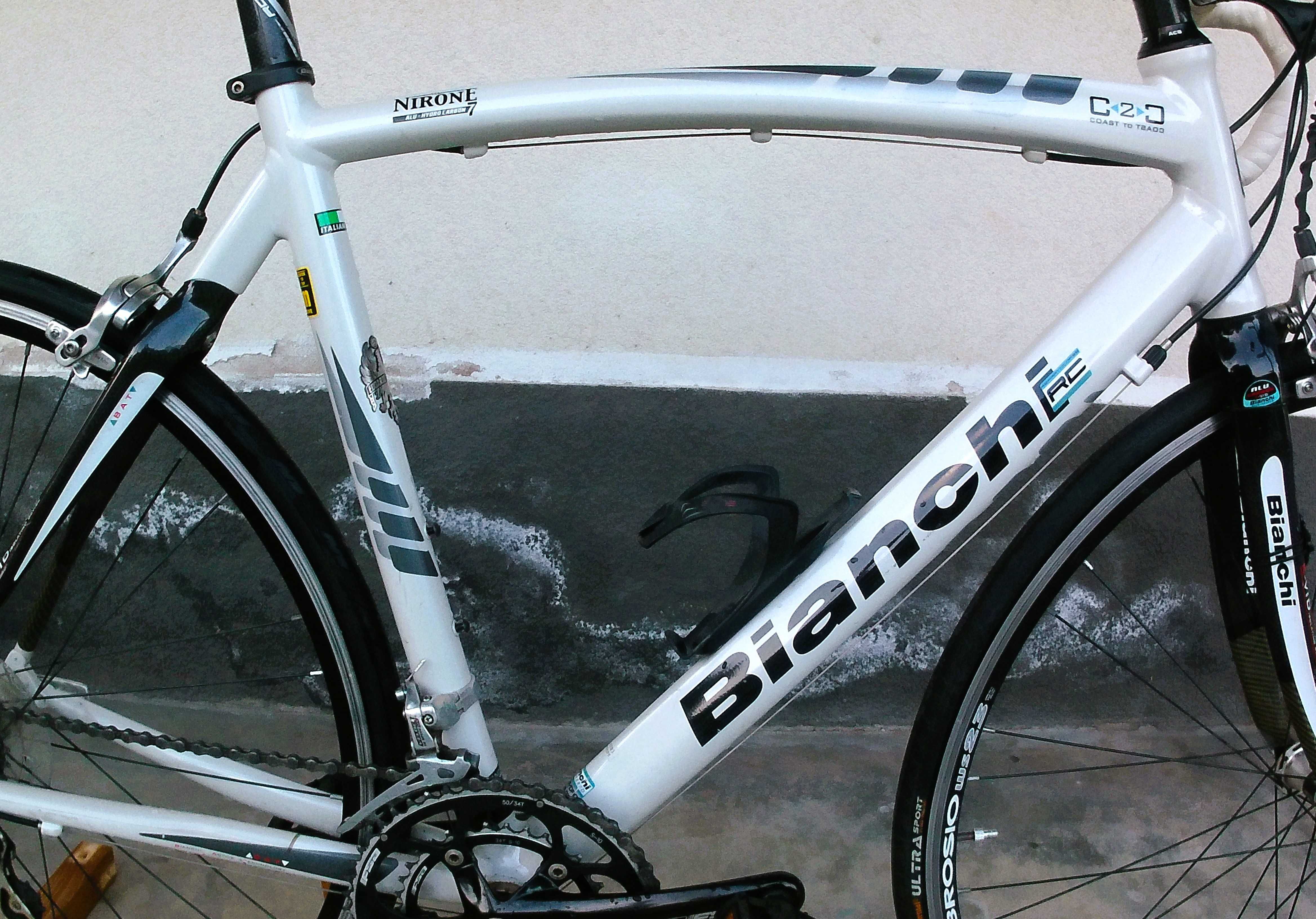 Cursieră profesională BIANCHI Nirone 7 Carbon + Alu - CAMPAGNOLO