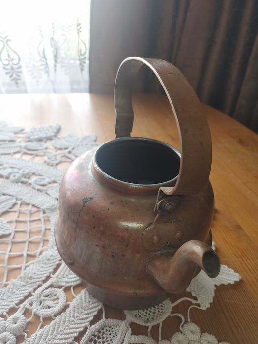 Ibric din cupru si alama