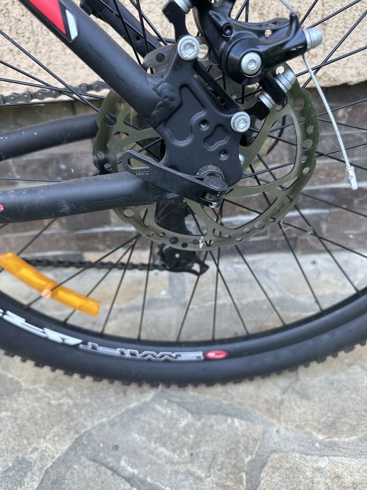 Bicicleta mountainbike Omega ROWAN 27.5", cadru 49 cm, Negru/Rosu