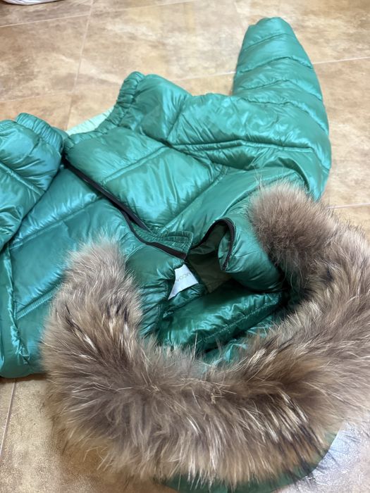 Дамско яке с естествен косъм