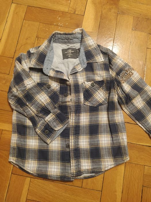 Детска карирана ризка h&m
