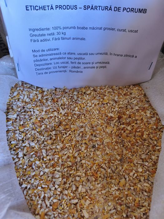 Furaje gospodărie - Uruiala - Malai furajer - Spărtură de porumb