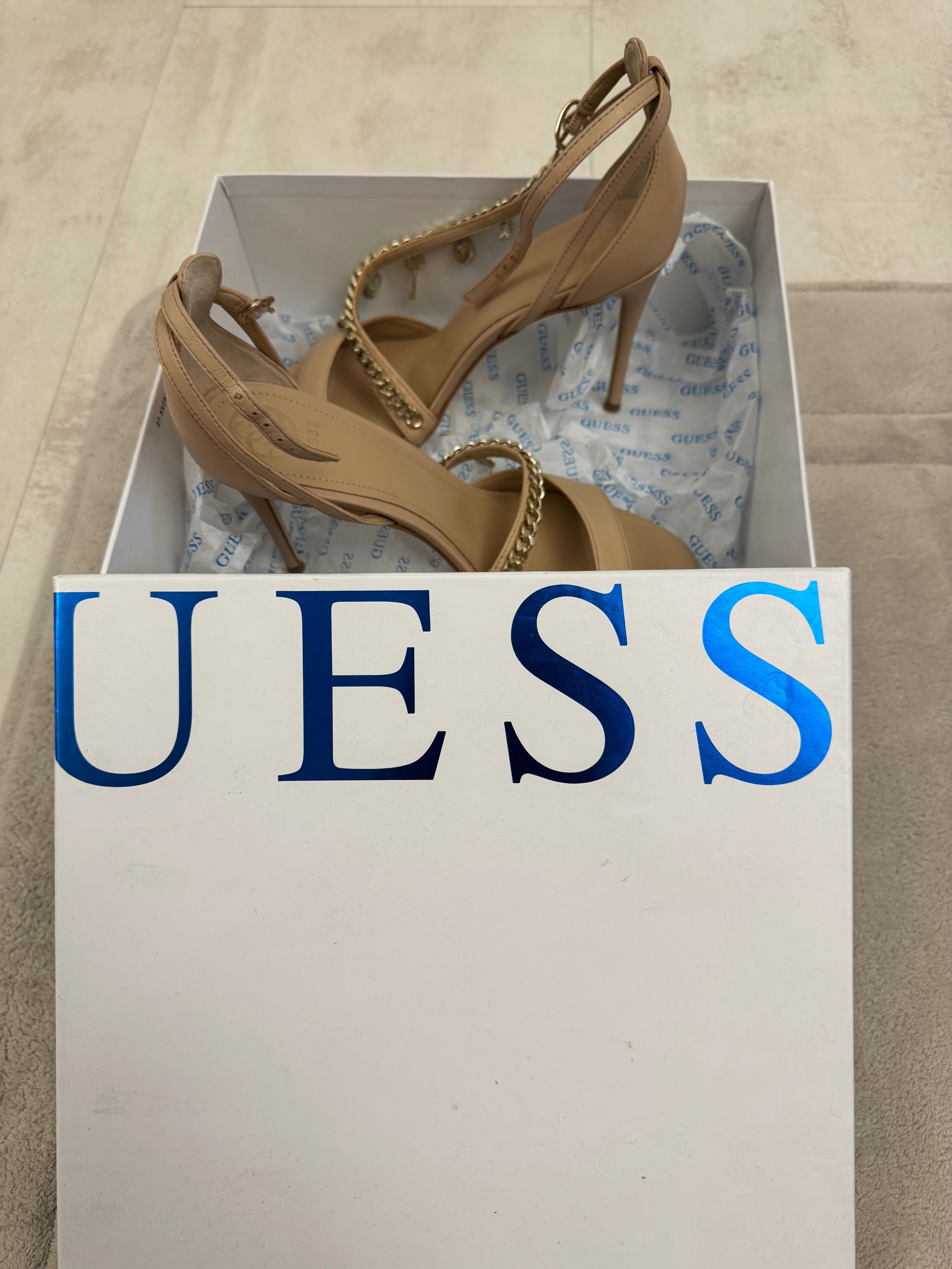 Сандали с ток Guess/ чехли Rage Age/ ниски сандали Guess