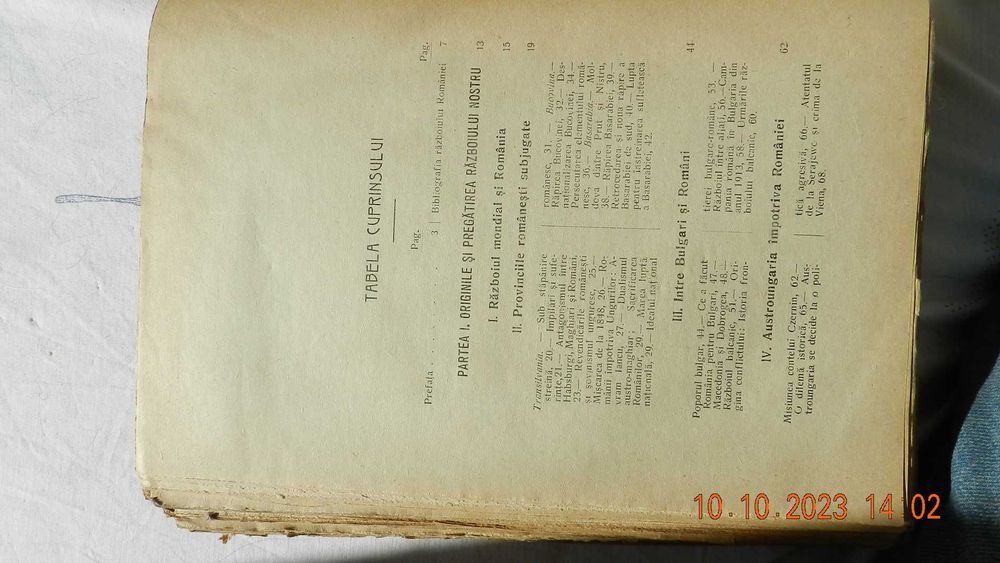 Istoria Razboiului pt. intregirea Romaniei 1916 1919,  Kiritzescu Ed.I