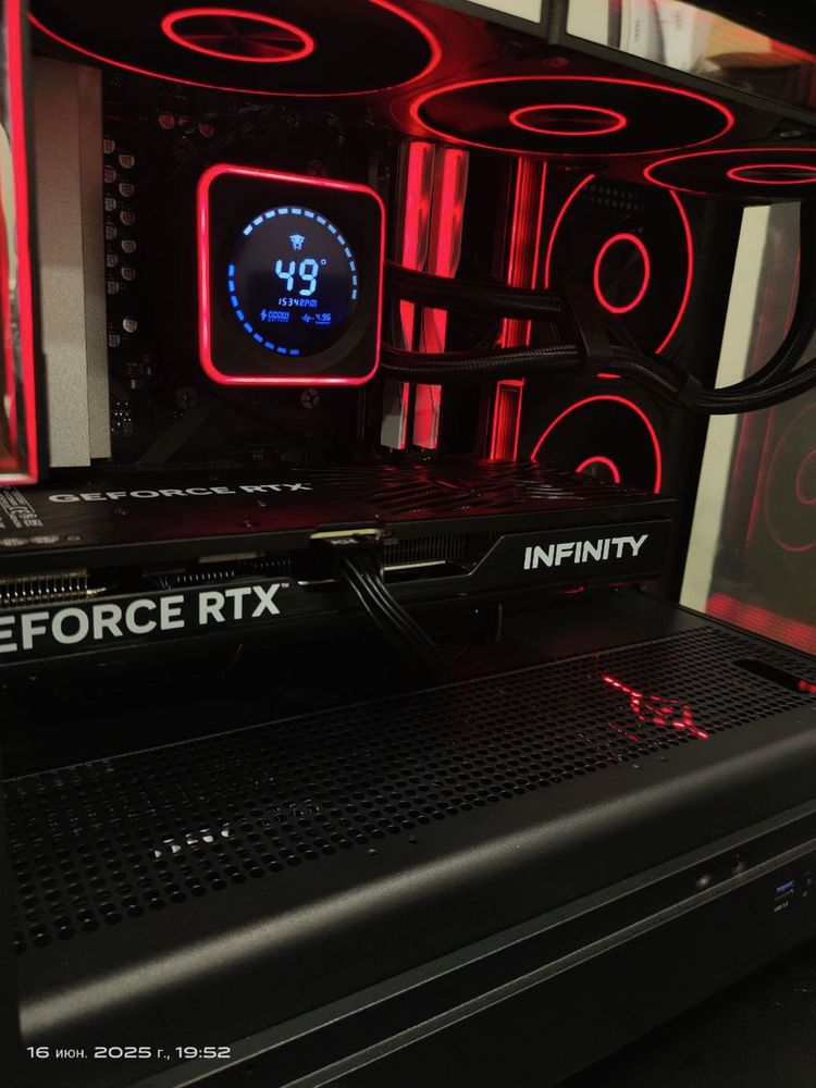 Игровой ПК RTX 5060ti 16gb RYZEN 9600X 32gb 6000hz