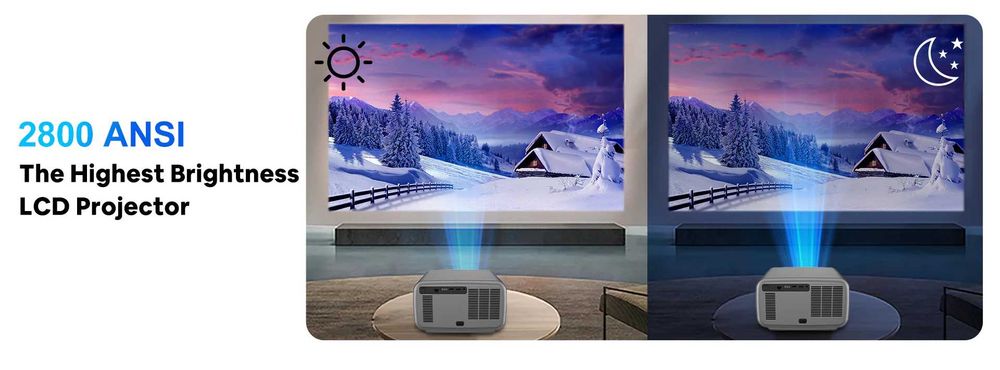 Videoproiector Everycome Cubelite MAX 3GB / 128GB Android12, 2025 NOU