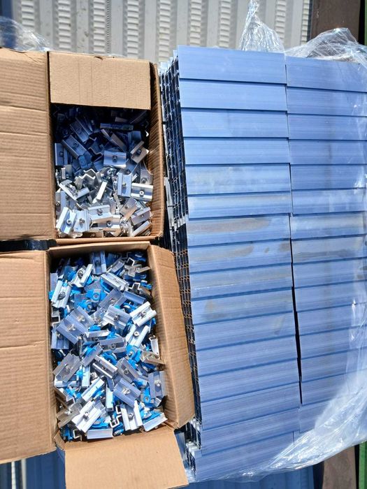 Sina aluminiu ,sisteme complete fixare panouri fotovoltaice