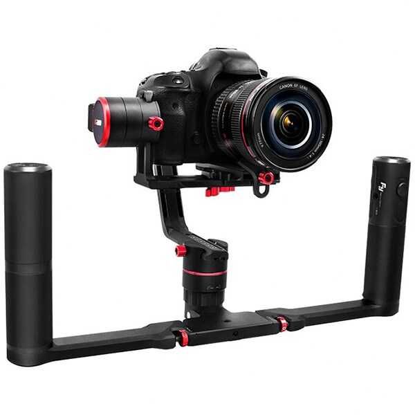 Feiyu Tech A2000 Gimbal Dual Grip - stabilizare pe 3 axe pentru DSLR