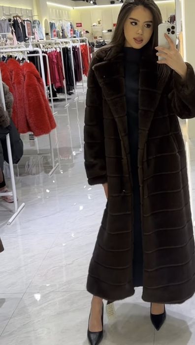 Шуба  искуственная