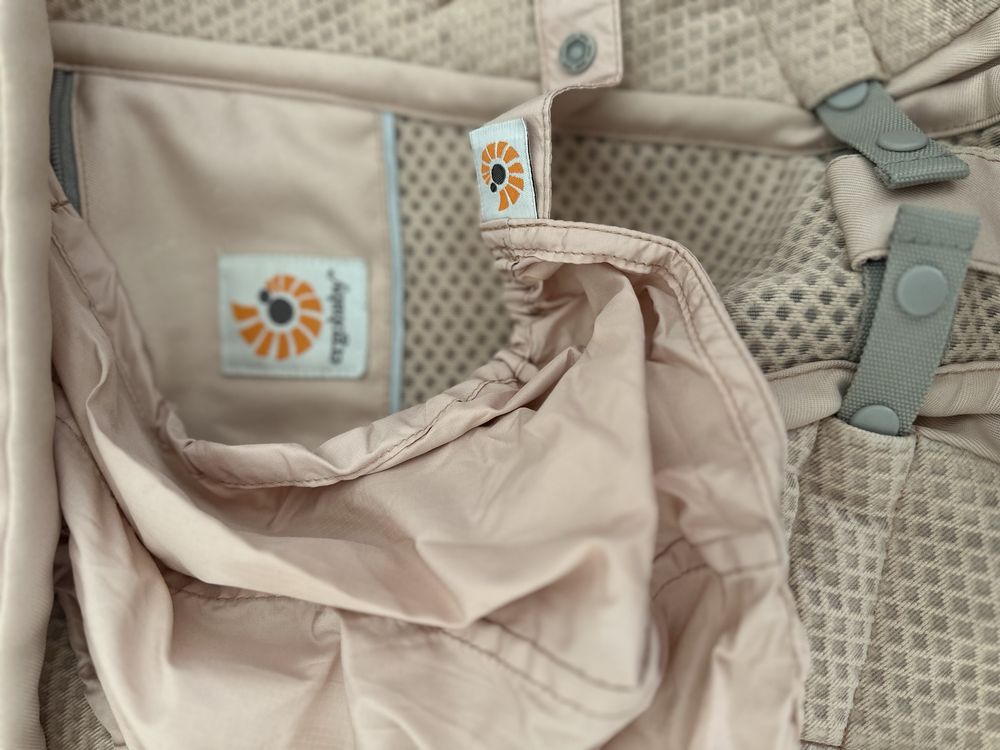 Ергономична раница ERGOBABY ADAPT SOFTFLEX Mesh Pink Quartz