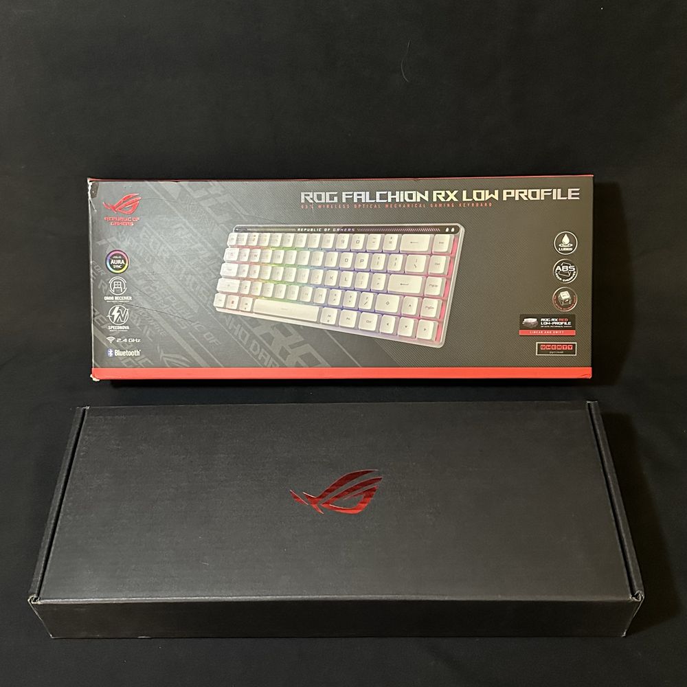 Asus ROG Falchion RX Low Profile keyboard.