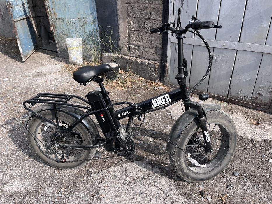 СРОЧНО!!! Продается почти новый электрофетбайк. 1000 Ват